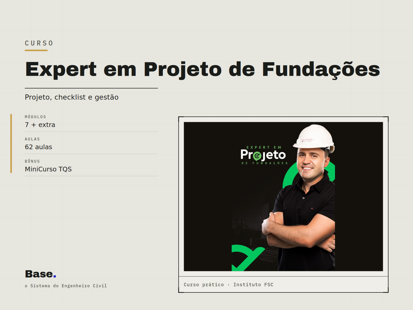 Treinamentos — Projeto de Fundações