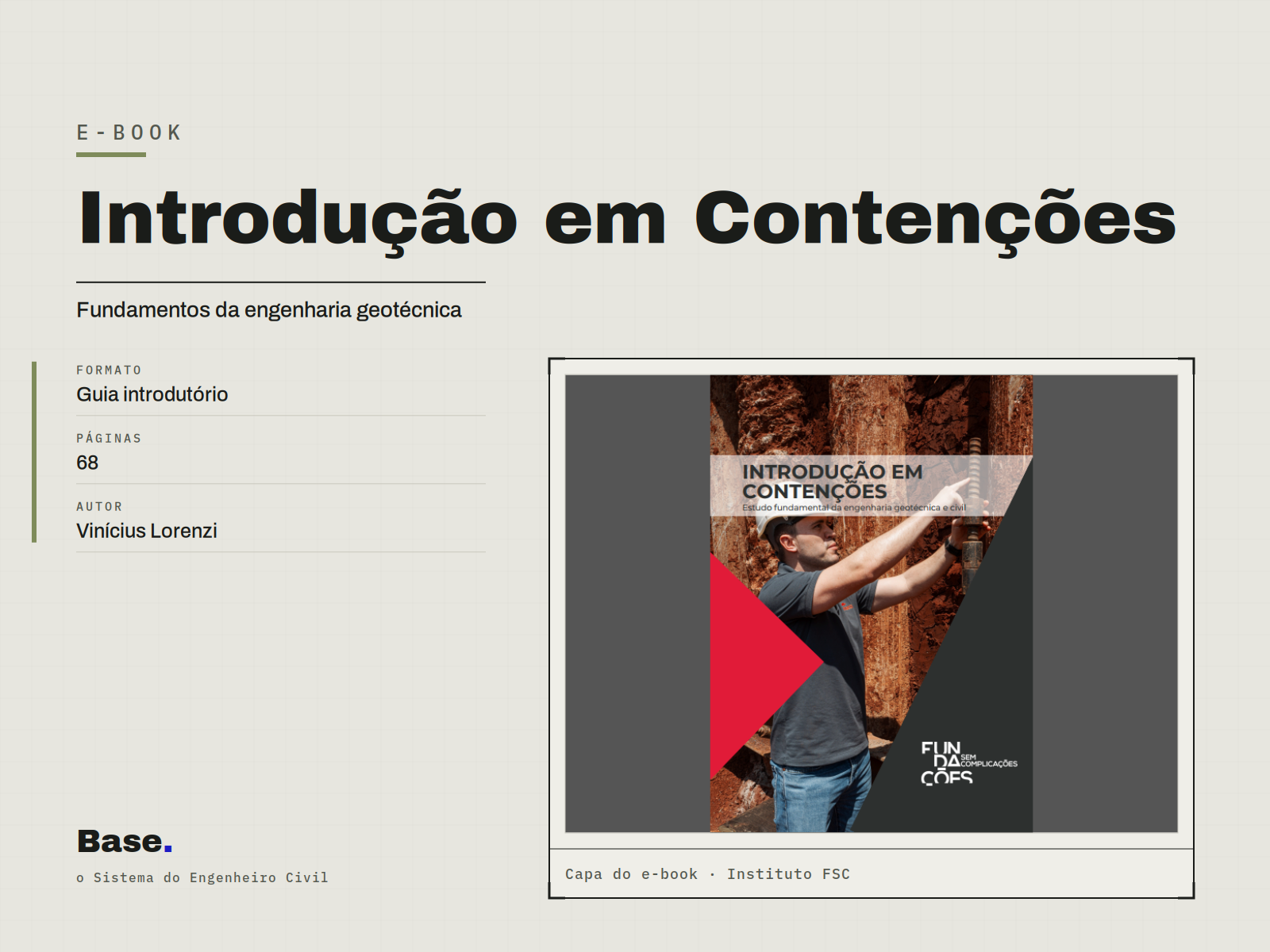 Ebooks — Introdução em Contenções