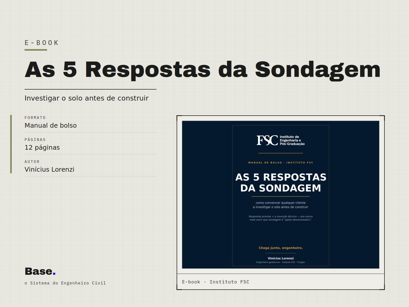 Ebooks — Sondagem